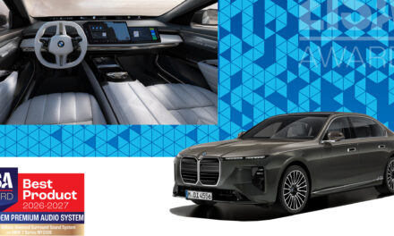 Bowers & Wilkins Diamond Surround Sound System on BMW 7 Series MY2026